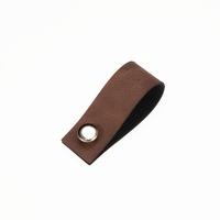 Leren Vouw Label 'blanco' 12cm Marlaine Leren Vouw Label 'blanco' 12cm