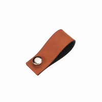 Leren Vouw Label 'blanco' 12cm Marlaine Leren Vouw Label 'blanco' 12cm
