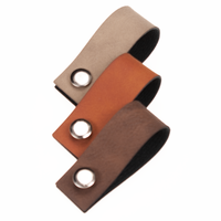 Leren Vouw Label 'blanco' 12cm Marlaine Leren Vouw Label 'blanco' 12cm