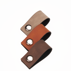 Marlaine Leren Vouw Label 'blanco' 10cm Leren Vouw Label 'blanco' 10cm