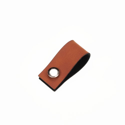 Leren Vouw Label 'blanco' 10cm Marlaine Leren Vouw Label 'blanco' 10cm