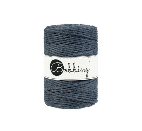 Bobbiny Bobbiny Macramé cord 5mm Charcoal