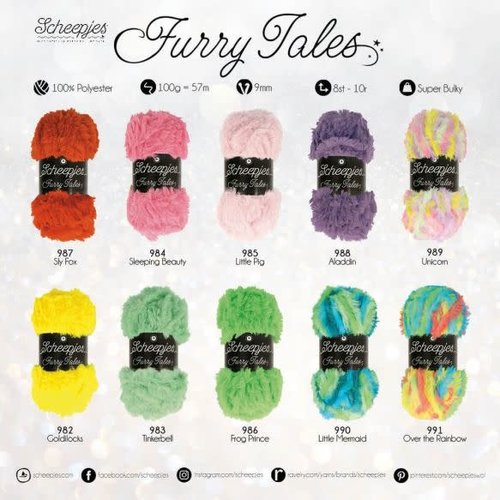 Scheepjes Furry Tales 976 Buttons Scheepjes Scheepjes Furry Tales 976 Buttons