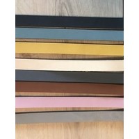 Huismerk Leren Tashengsel met schroefsluiting 100cm