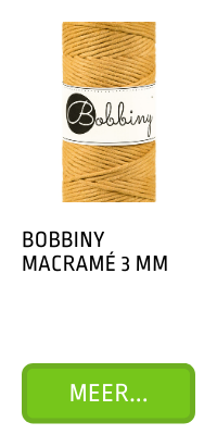 Bobbiny macrame 3mm