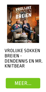 Vrolijke sokken breien - Dendennis en Mr. Knitbear