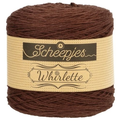 Scheepjes Whirlette Chocolate 863 Scheepjes Scheepjes Whirlette Chocolate 863