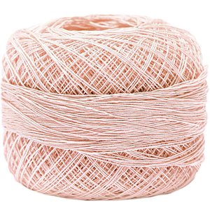 Rico Design Rico Design Lace Crochet Yarn - Kantgaren 002 Poeder roze Rico Design Lace Crochet Yarn - Kantgaren 002 Poeder roze