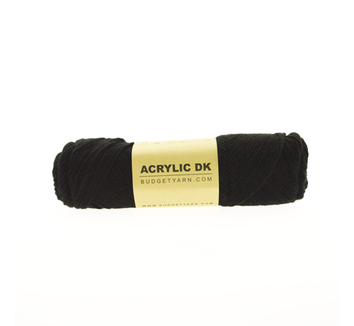 Budget Yarn Budget Yarn Acrylic DK 100 Black