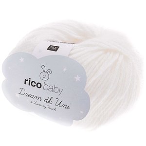 Rico Design Baby Dream DK 001 Weiss