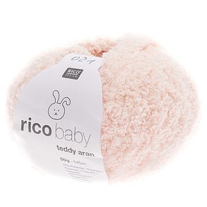 Rico Design Baby Teddy Aran 021 Powder