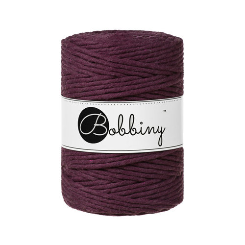 Bobbiny Macrame cord 5mm Blackberry Bobbiny Bobbiny Macrame cord 5mm Blackberry