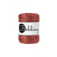 Bobbiny Macrame cord 3mm Metallic Copper Limited Edition Bobbiny Bobbiny Macrame cord 3mm Metallic Copper Limited Edition