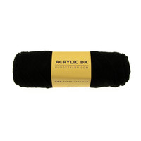 Budget Yarn Acrylic DK 100 Black Budget Yarn Budget Yarn Acrylic DK 100 Black
