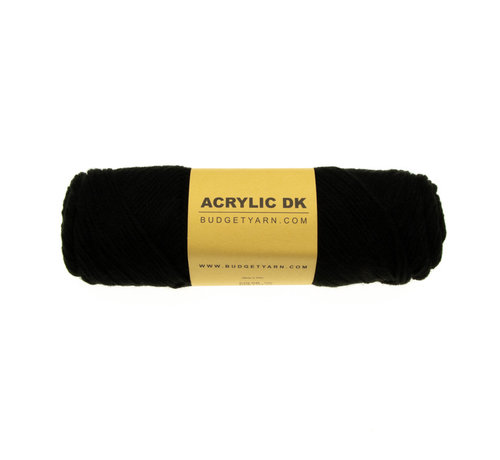 Budget Yarn Budget Yarn Acrylic DK 100 Black