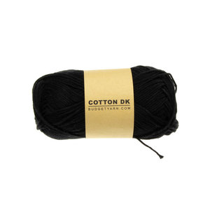 Budget Yarn Cotton DK 100 Black