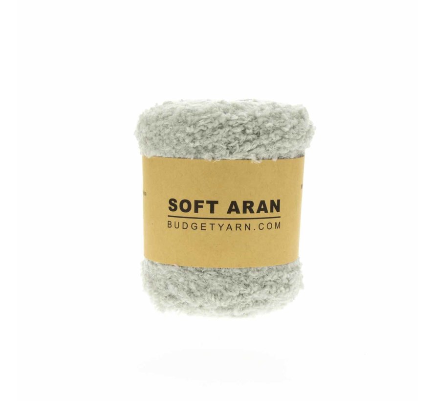 Budget Yarn Soft Aran 095 Soft Grey