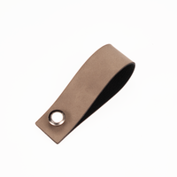 Leren Vouw Label 'blanco' 15cm Marlaine Leren Vouw Label 'blanco' 15cm