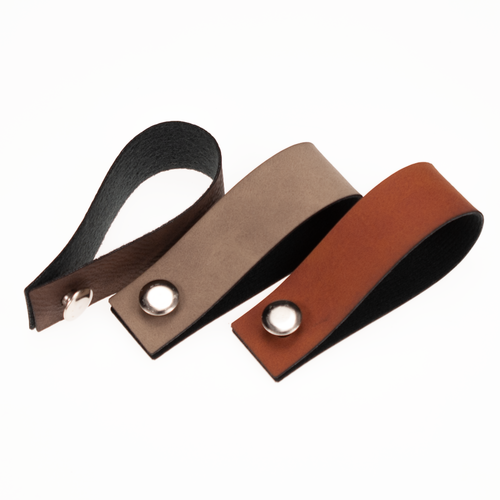 Leren Vouw Label 'blanco' 15cm Marlaine Leren Vouw Label 'blanco' 15cm