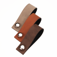 Leren Vouw Label 'blanco' 15cm Marlaine Leren Vouw Label 'blanco' 15cm