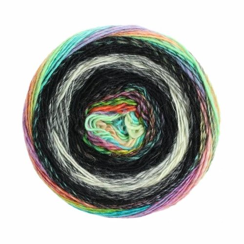 Gomitolo Finito 555 Kleur: Zwart-Antraciet-Naturel-Blauw-Groen-Geel-Rood Lana Grossa Gomitolo Finito 555 Kleur: Zwart-Antraciet-Naturel-Blauw-Groen-Geel-Rood