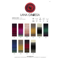 Gomitolo Finito 558 Kleur: Oker-Grijspaars-Petrol-Turquoise-Roze-Lila Lana Grossa Gomitolo Finito 558 Kleur: Oker-Grijspaars-Petrol-Turquoise-Roze-Lila