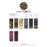 Gomitolo Bene 756 Kleur: Turquoise-Zwart-Grijs-Blauwebes-Oranje-Honinggeel Lana Grossa Gomitolo Bene 756 Kleur: Turquoise-Zwart-Grijs-Blauwebes-Oranje-Honinggeel