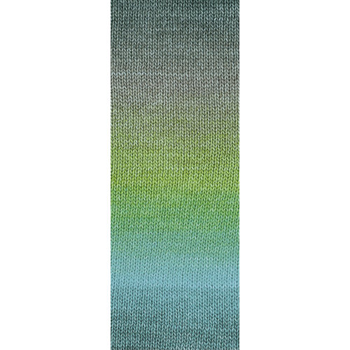 Gomitolo Versione 414  Kleur: Petrol-Grijs-Kiwi-Smaragd-Turquoise Lana Grossa Gomitolo Versione 414  Kleur: Petrol-Grijs-Kiwi-Smaragd-Turquoise