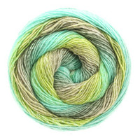 Gomitolo Versione 414  Kleur: Petrol-Grijs-Kiwi-Smaragd-Turquoise Lana Grossa Gomitolo Versione 414  Kleur: Petrol-Grijs-Kiwi-Smaragd-Turquoise