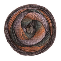 Gomitolo Versione 420  Kleur: Nougat-Blauwviolet-Zwart-Rookblauw Lana Grossa Gomitolo Versione 420  Kleur: Nougat-Blauwviolet-Zwart-Rookblauw