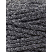 Bobbiny Macramé Triple Twist 5mm Charcoal Bobbiny Bobbiny Macramé Triple Twist 5mm Charcoal