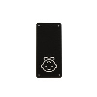 Leren Vouw Label 'Babygirl' 30x65mm 2 stuks Marlaine Leren Vouw Label 'Babygirl' 30x65mm 2 stuks