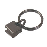 Lintklem met sleutelring voor tashangers 10mm