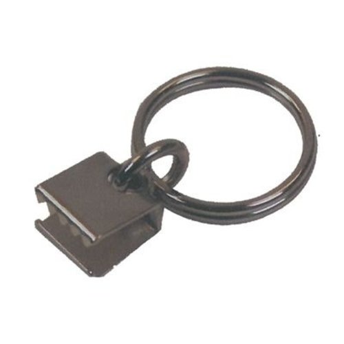 Lintklem met sleutelring voor tashangers 10mm