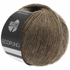 Lana Grossa Ecopuno 017 Kleur: Donkerbruin Ecopuno 017 Kleur: Donkerbruin