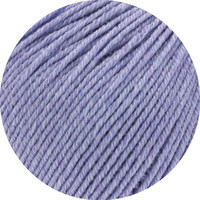 Lana Grossa Cool Wool Melange GOTS 0101 Kleur: Lila gevlekt
