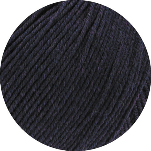 Lana Grossa Cool Wool Melange GOTS 0102 Kleur: Aubergine gevlekt