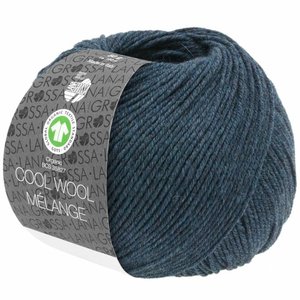 Cool Wool Melange GOTS 0111 Kleur: Zwart blauw gevlekt
