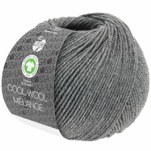 Cool Wool Melange GOTS 0121 Kleur: Donkergrijs gevlekt