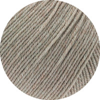 Lana Grossa Cool Wool Melange GOTS 0123 Kleur: Beige gevlekt