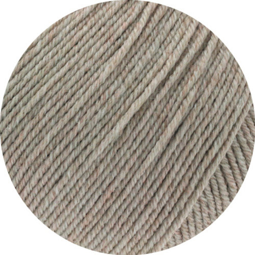 Lana Grossa Cool Wool Melange GOTS 0123 Kleur: Beige gevlekt