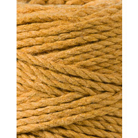 Bobbiny Macrame Triple Twist 3mm Mustard Bobbiny Bobbiny Macrame Triple Twist 3mm Mustard