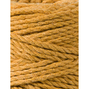 Bobbiny Macrame Triple Twist 3mm Mustard