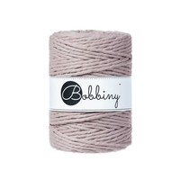 Bobbiny Macrame cord 5mm Pearl Bobbiny Bobbiny Macrame cord 5mm Pearl