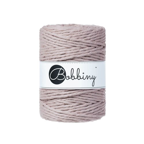 Bobbiny Macrame cord 5mm Pearl Bobbiny Bobbiny Macrame cord 5mm Pearl