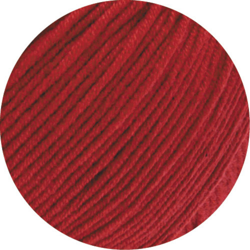 MC Wool Cotton Mix 130 nr.158 Kleur: Donker Rood Lana Grossa MC Wool Cotton Mix 130 nr.158 Kleur: Donker Rood
