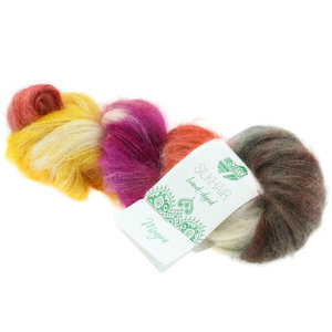 Lana Grossa Silkhair Hand-Dyed nr.608 Kleur: Mogra Silkhair Hand-Dyed nr.608 Kleur: Mogra