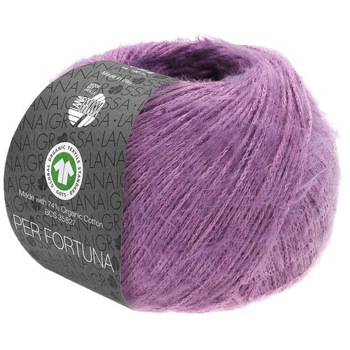 Per Fortuna GOTS 004 Kleur: Violet Lana Grossa Per Fortuna GOTS 004 Kleur: Violet