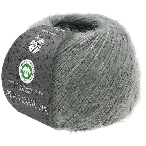 Per Fortuna GOTS 007 Kleur: Donker Grijs Lana Grossa Per Fortuna GOTS 007 Kleur: Donker Grijs
