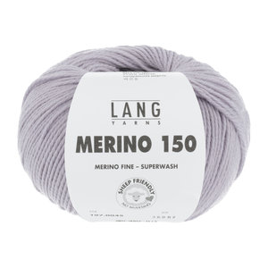Lang Yarns Merino 150 045 Kleur: Grijs lila